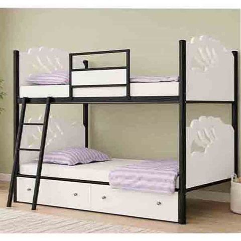 تخت دو طبقه فلزی ملینا  D 111